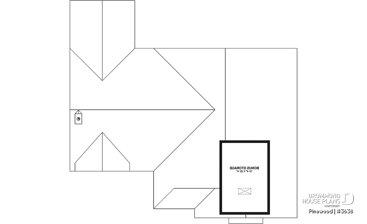 Bonus storage - Large one-story modern farmhouse, master suite + 2 bedrooms, den, cathedral ceiling, garage - Pinewood