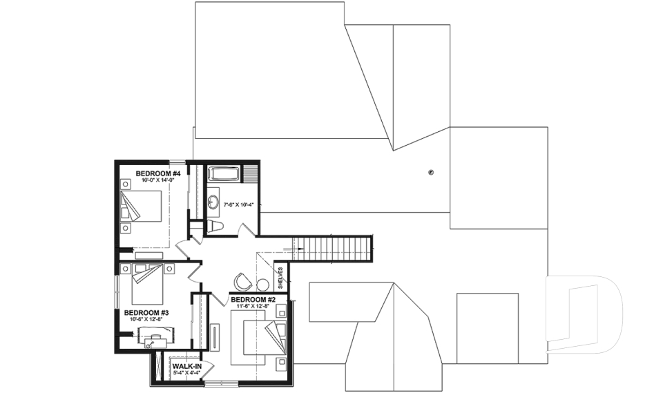 2nd level -  - Gable House 2