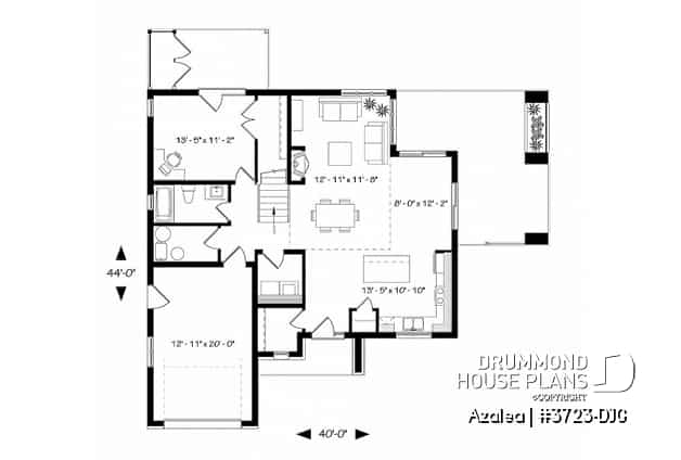 1st level - 3 to 4 bedroom Modern Scandinavian house, master w/ private balcony, covered deck, den on main floor - Azalea