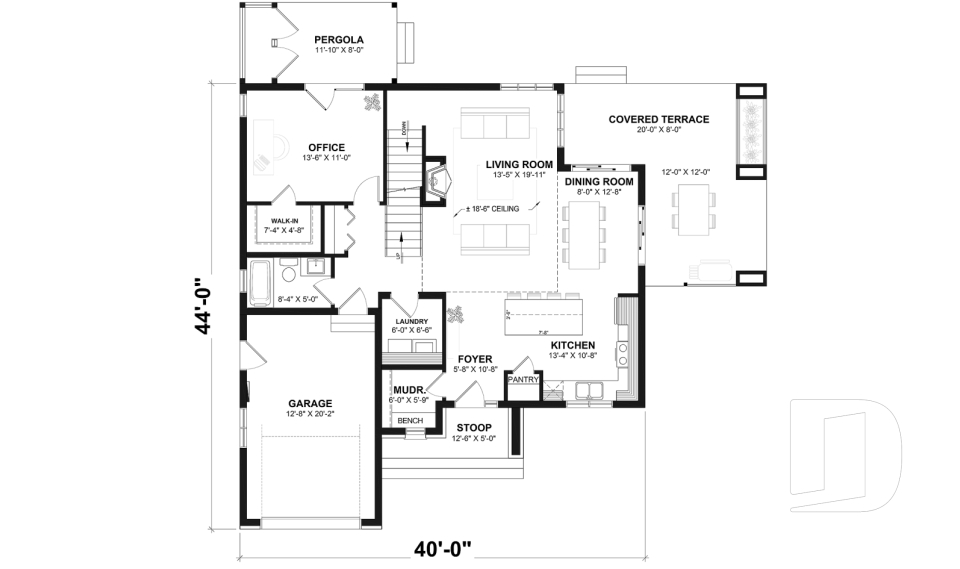 1st level - Basement foundation (Optional $) -  - Azalea