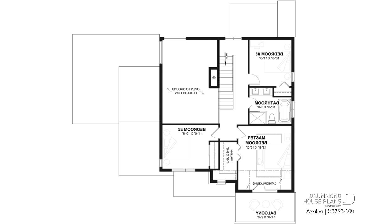 2nd level - 3 to 4 bedroom Modern Scandinavian house, master w/ private balcony, covered deck, den on main floor - Azalea