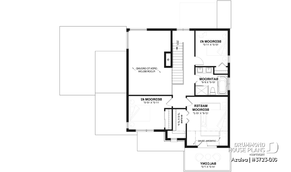 2nd level - 3 to 4 bedroom Modern Scandinavian house, master w/ private balcony, covered deck, den on main floor - Azalea