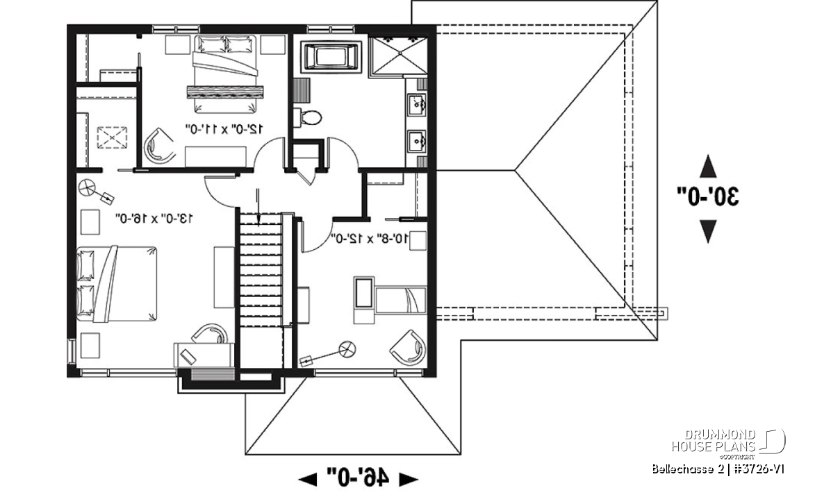 2nd level - Modern floor plans, 3 to 4 bedrooms, garage, open concept, pantry, kitchen island, finished daylight basement - Bellechasse 2