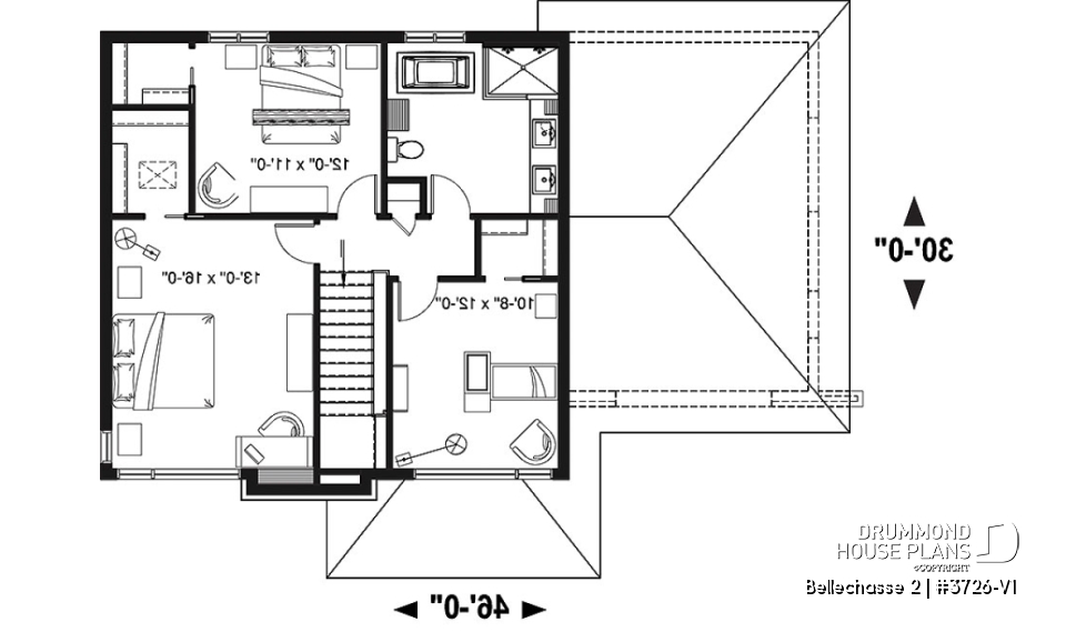 2nd level - Modern floor plans, 3 to 4 bedrooms, garage, open concept, pantry, kitchen island, finished daylight basement - Bellechasse 2