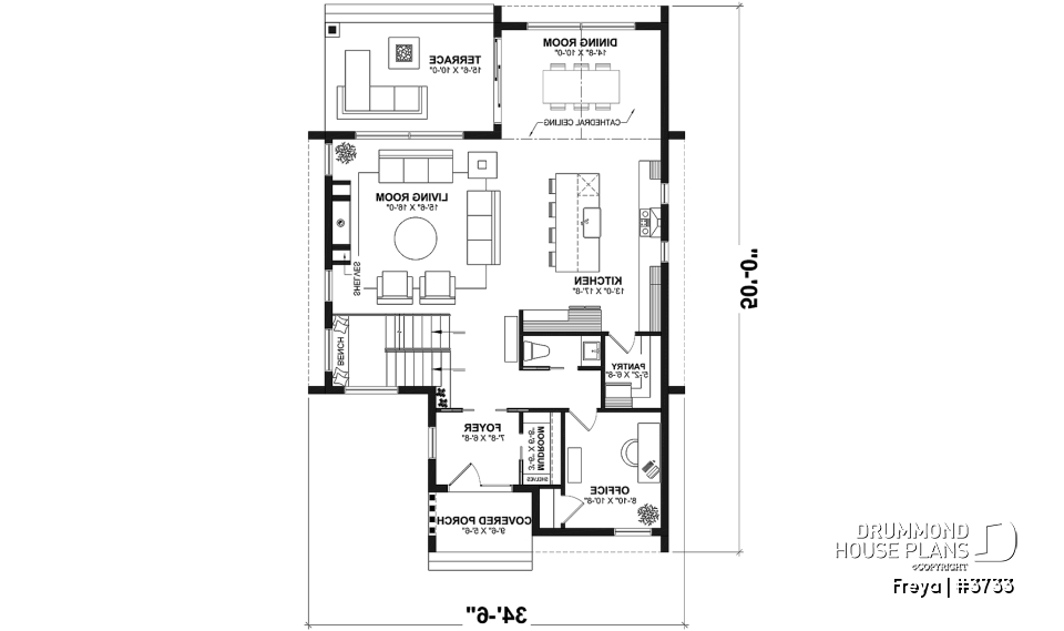 1st level - Minimalist Scandinavian style home with lots of amenities! 3 to 5 beds, cathedral, optional finished basement - Freya