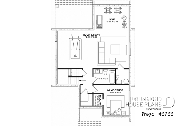 Finished basement (Optional $) - Minimalist Scandinavian style home with lots of amenities! 4 beds + office and more! - Freya