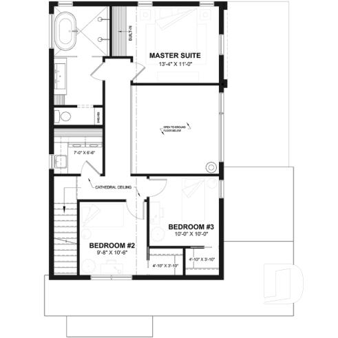 2nd level - Perfect home for view land offering 3 bedrooms, open floor plan and garage! - West Coast