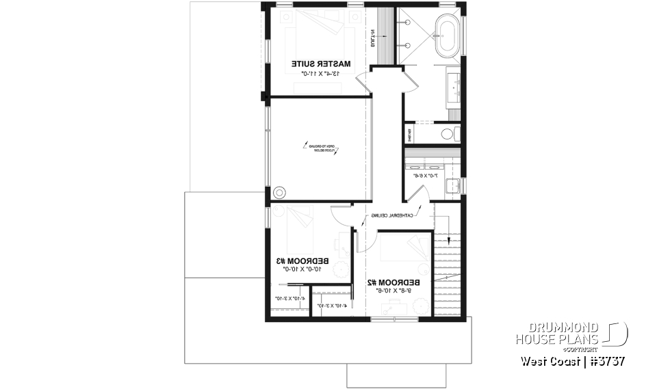 2nd level - Perfect home for view land offering 3 bedrooms, open floor plan and garage! - West Coast