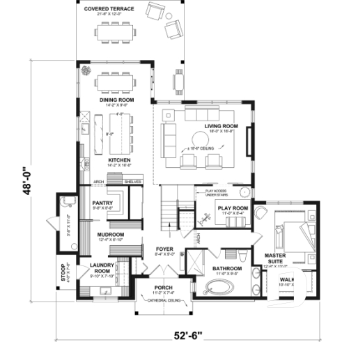 1st level - Two-story home with 5 bedrooms, a game room, and bright, inviting family spaces - Sunny Creek