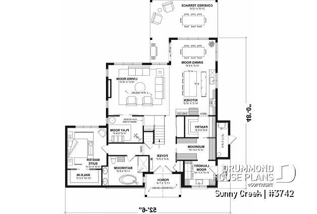 1st level - Two-story home with 5 bedrooms, a game room, and bright, inviting family spaces - Sunny Creek