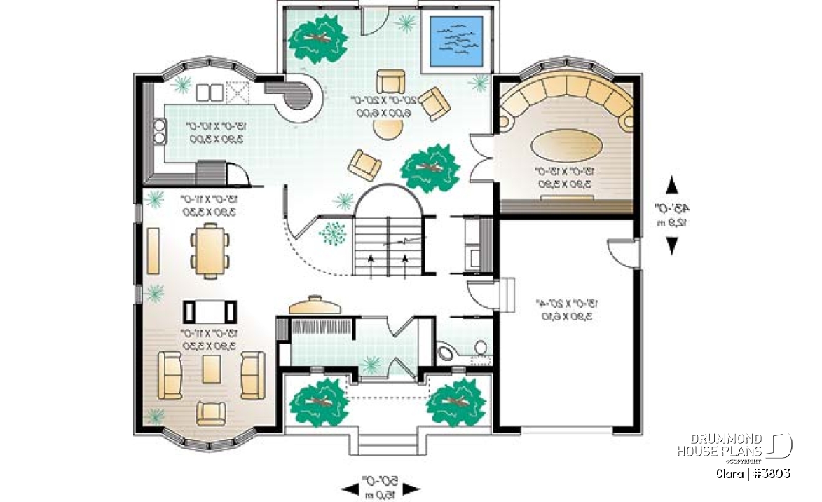 1st level - Modern home with solarium, indoor spa, 2 office spaces, large master suite - Clara