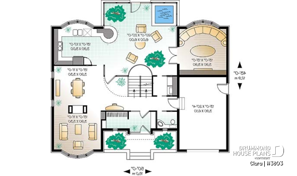 1st level - Modern home with solarium, indoor spa, 2 office spaces, large master suite - Clara