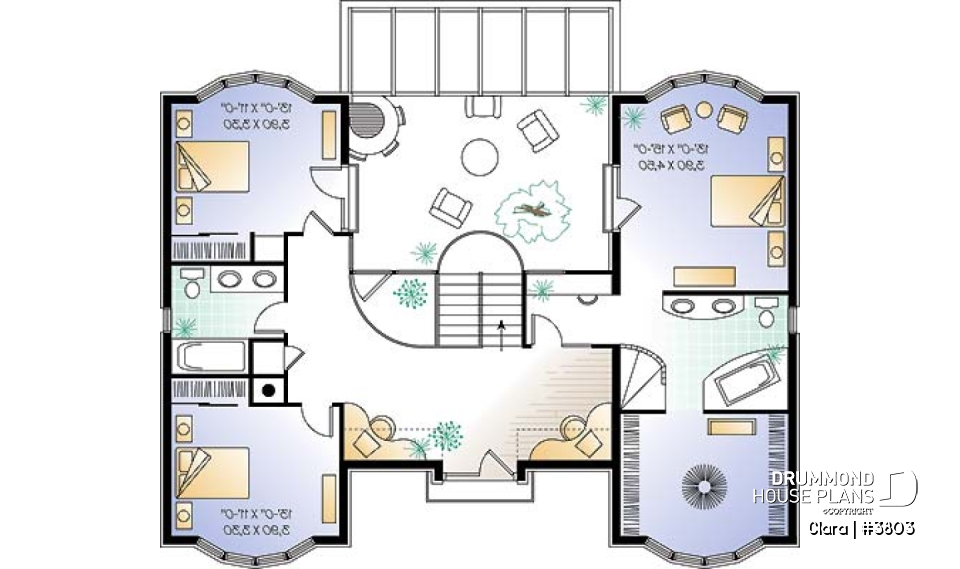 2nd level - Modern home with solarium, indoor spa, 2 office spaces, large master suite - Clara