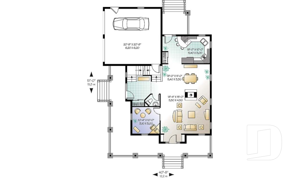 1st level -  - The Madeline 5