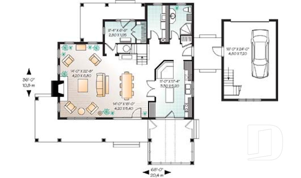 1st level -  - Pedestrian