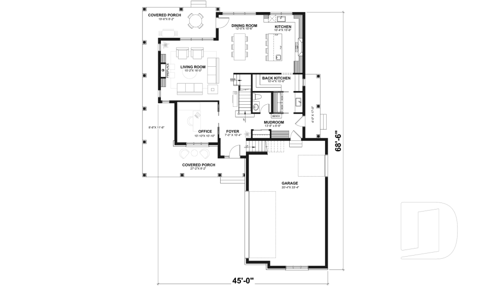 1st level -  - Turningdale