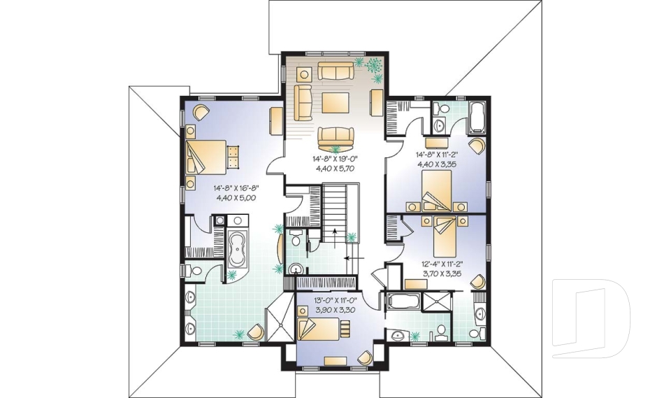 2nd level -  - La Fayette