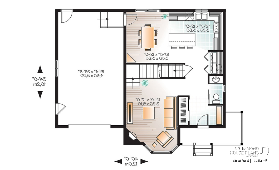 1st level - Victorian style affordable home with master suite, great kitchen &amp; garage - Stratford