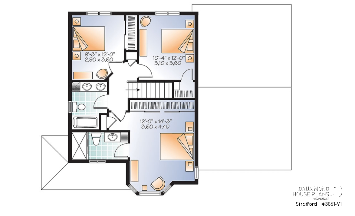 2nd level - Victorian style affordable home with master suite, great kitchen &amp; garage - Stratford