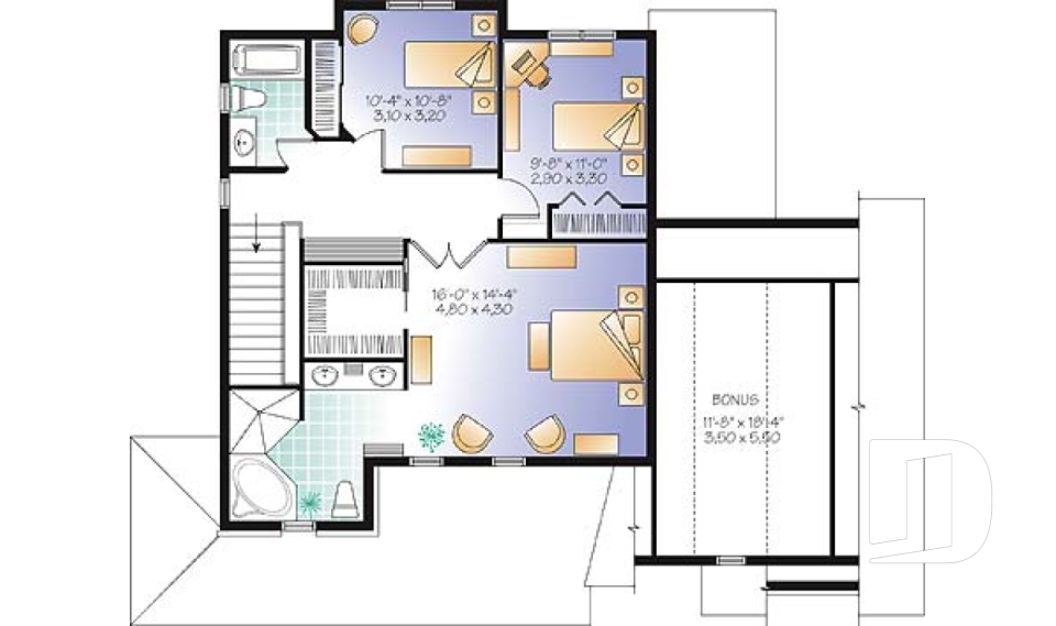2nd level -  - Whitman 2