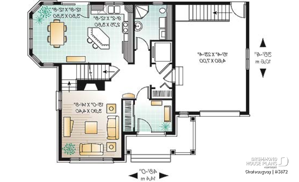 1st level - Manor style house for reduced mobility with elevator, 3 bedrooms, garage - Chateauguay