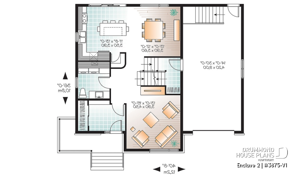 1st level - Large 4 to 5 bedroom Modern Home with garage, great master suite, game room on second floor - Enclave 2