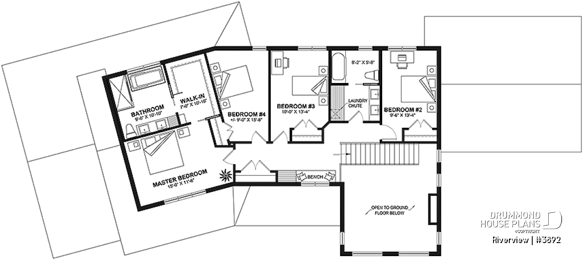 2nd level - Bright 5 bedroom family home, spacious 2 car-garage, open floor plan - Riverview