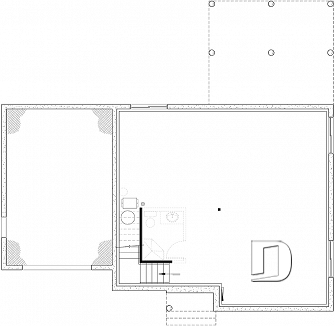 3896-V1 - Unfinished basement (Optional $)