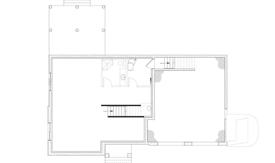 Unfinished basement -  - Strom 3