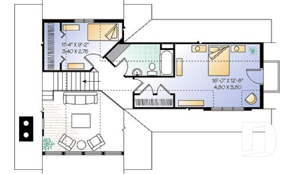 2nd level -  - The Treetops
