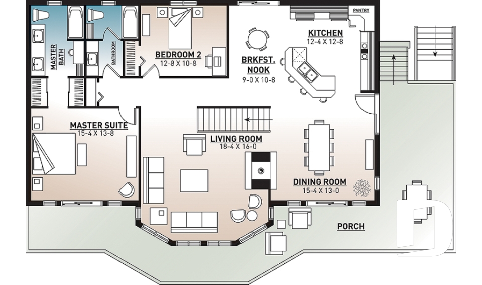 1st level -  - The Timberline 2