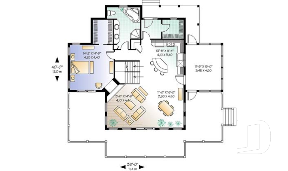 1st level -  - The Pocono
