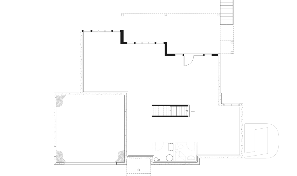 Unfinished basement -  - Maple Bay 2