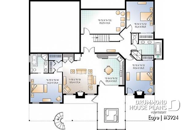 Basement - 5 bedroom modern ranch, walkout basement, screened-in porch, basement for grand-parents - Eave
