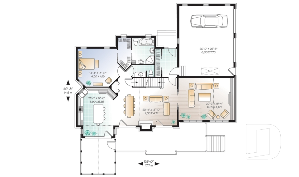 1st level -  - The Lodge