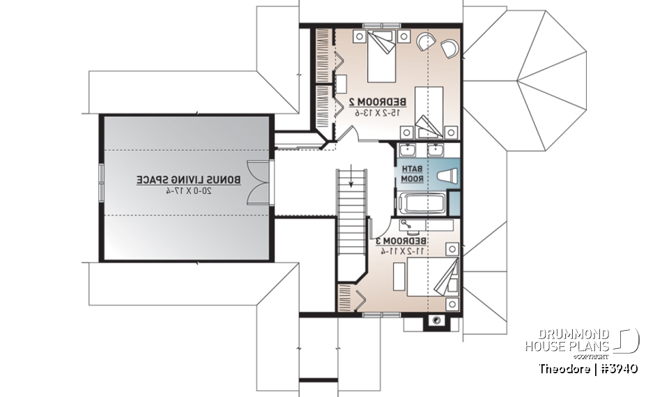 2nd level - Panoramic 3 bedroom manor with screened porch, garage &amp; bonus space - Theodore