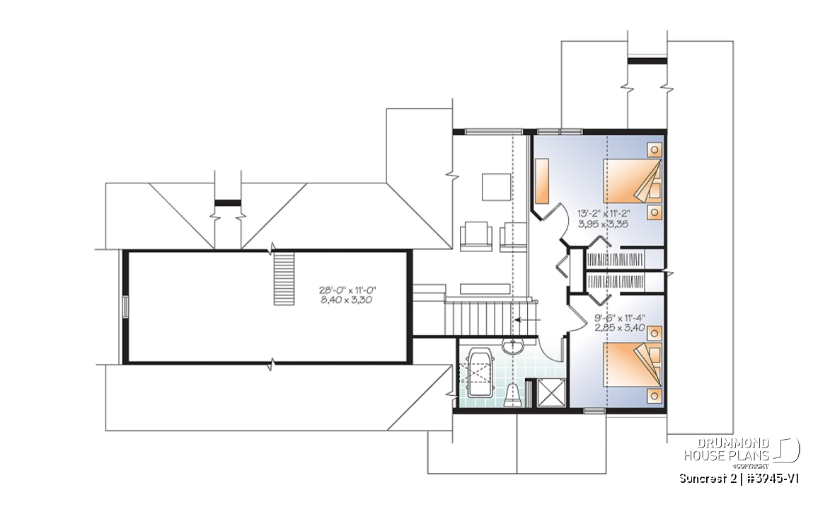 2nd level - 4 season Chalet style home with large bonus space, 2-car garage, master suite on main floor - Suncrest 2