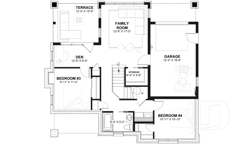 Finished basement -  - Gordon