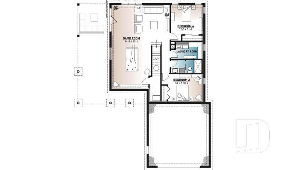Basement -  - The Gallagher 3
