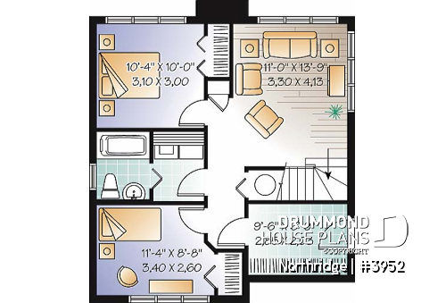 Finished basement (Optional $) -  - Northridge