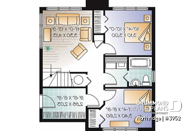 Finished basement (Optional $) - Modern Rustic ski chalet with 2 to 4 bedrooms, panoramic view, ample storage space - Northridge