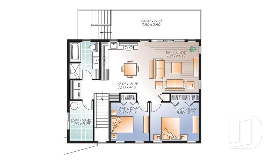2nd level -  - The Richelieu