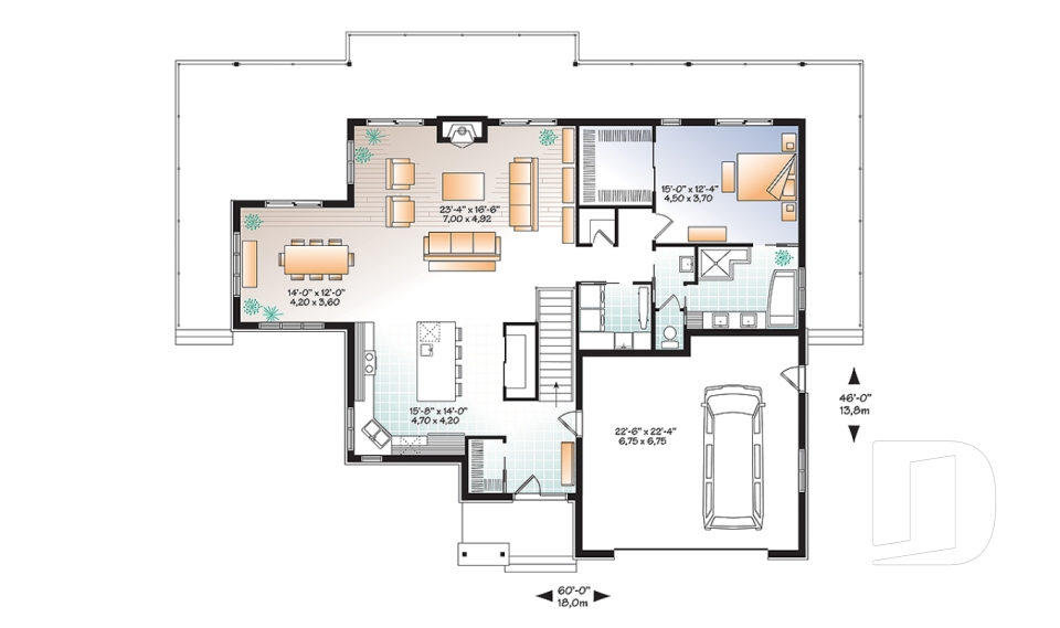 1st level -  - The Belvedere