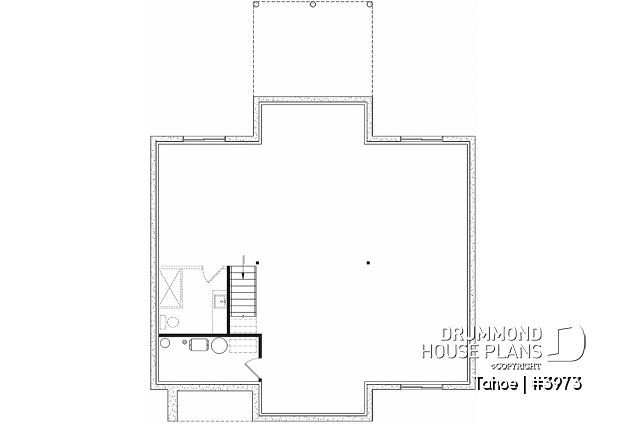 Unfinished basement - Scandinavian cottage with huge mud room, cathedral ceiling, 2 bedroom and amazing kitchen with view - Tahoe