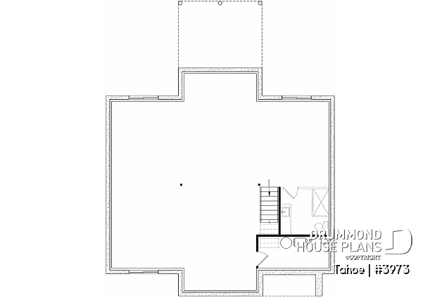 Unfinished basement - Scandinavian cottage with huge mud room, cathedral ceiling, 2 bedroom and amazing kitchen with view - Tahoe