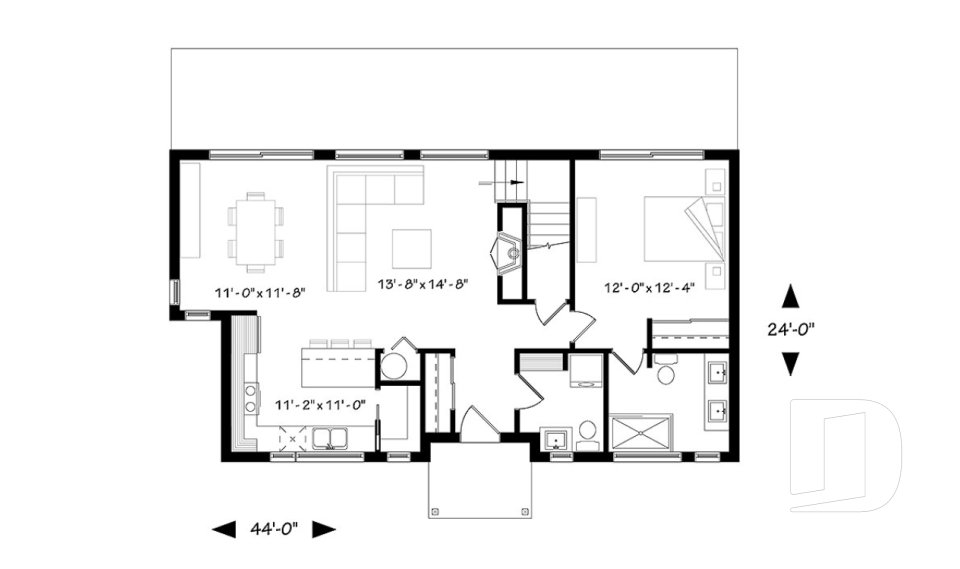 1st level -  - Magnolia house