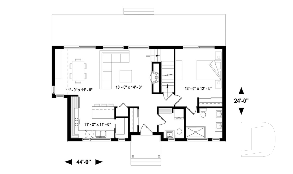 1st level -  - Magnolia house 2