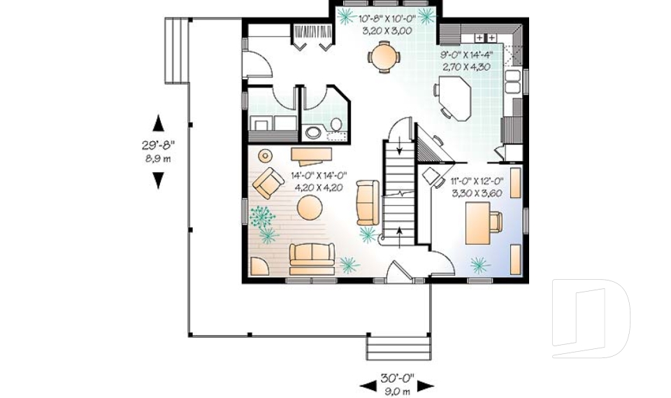 1st level -  - Cloverdale