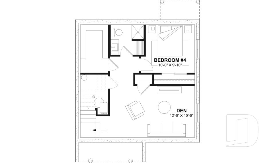 Finished basement (Optional $) -  - Ashland 2
