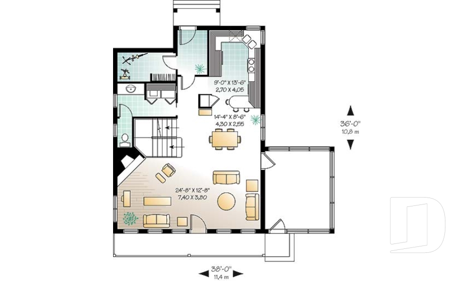 1st level -  - The Woodlyne 2